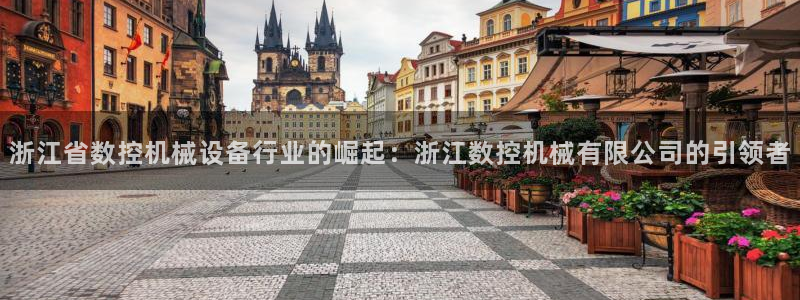 天辰娱乐测试：浙江省数控机械设备行业的崛起：浙江数控机械有限公司的引领者